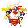 DC Super Hero Girls Batgirl Wonder Woman Supergirl