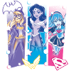 DC Super Hero Girls Batgirl Wonder Woman Supergirl