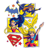 DC Super Hero Girls Batgirl Wonder Woman Supergirl