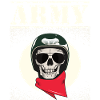 Crâne de rocker armée