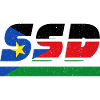 South Sudan flag SSD flag