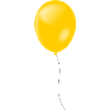 yellow balloon