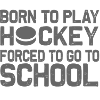 Zur Eishockey Geboren