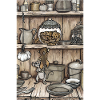 Mäuse und Keksglas