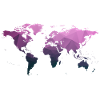 World map "Triangle"