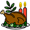 Roast Meat, Christmas, Food