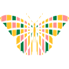 Schmetterlingsfarbblöcke