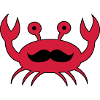 Crab with mustache