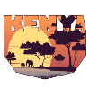 Kenya design with landscape / gift