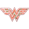 DC Comics Wonder Woman Classic Logo Roses