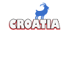 Croatia font with goat