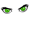 Green eyes