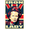 Iron Lady PropagandaPlakat PopArt