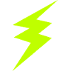 Green lightning