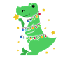 Dinosaur Christmas Dino Christmas Gift