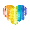 Regenbogen Herz Toleranz Regenbogenfahne