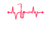 Saxophone Heartbeat Saxophonist Pulse Gift