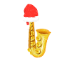 Saxophone Noël Cadeau Saxophone