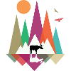 Hipster Mountains & Moose