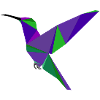 Paradiesvogel, Bunt, Farbig