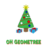 Geometree math teacher Christmas