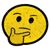 thoughtful emoji