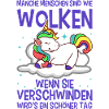 Einhorn Spruch Motiv