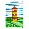 Pilsumer lighthouse Germany