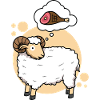 Carnivorous sheep