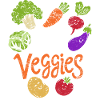 Vegetables eat vegetables vegetables
