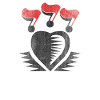 ANTIFA HEART FLAG