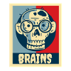 Zombie brain Creepy Halloween costume