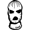 Balaclava hooligan