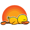 Relaxation at sunset