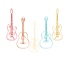 Guitar musical instrument