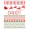 Daddy Ugly Christmas Sweater Xmas