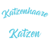 Katzenhaare Glitzer