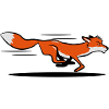 Fox running run