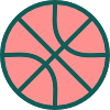 Basketball Icon Logo