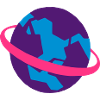 Cartoon Alien Planet