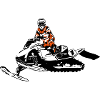 Snowmobil - snowmobile - snowmobile