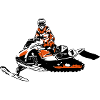 Snowmobil - snowmobile - snowmobile