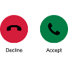Decline Accept (Phone Call)