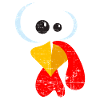Distressed Turkey face