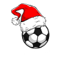 Fußball Fussball Mütze Weihnachten