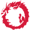 Flaming Dragon Ouroboros
