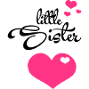 Little Sister with Hearts