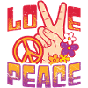 Love Peace Hippie Movement Peace