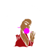 Afro natural hair african american