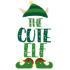 The cute elf Christmas